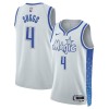 Dres Orlando Magic Jalen Suggs Nike 2025-26 City Edition Bijela Swingman